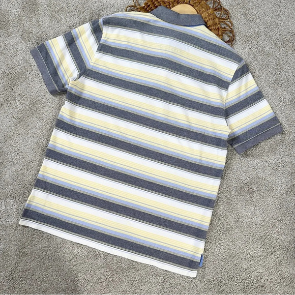 Brooks Brothers Men’s Bundle (2) Performance Cotton Polo Shirt Striped Size L - Picture 3 of 15